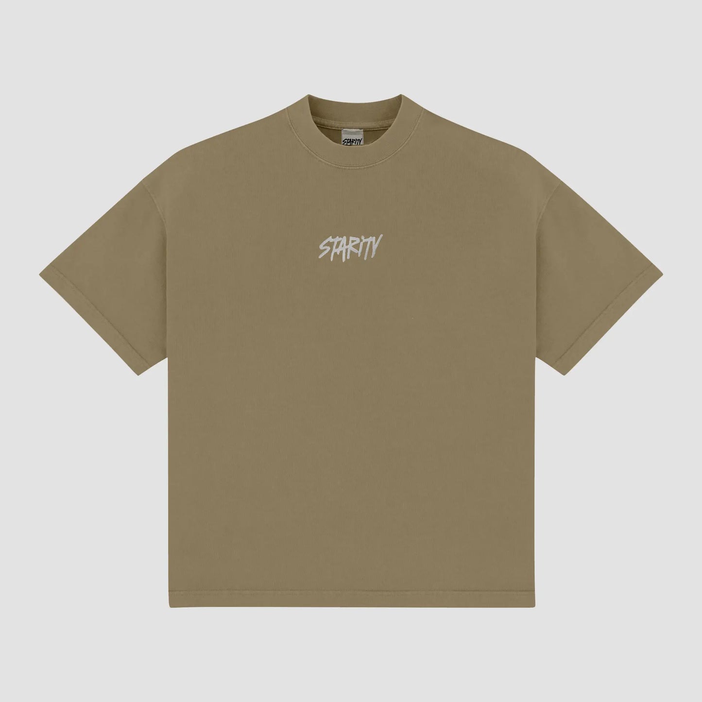 Heavy Basic T-Shirt Beige Starity Clothing