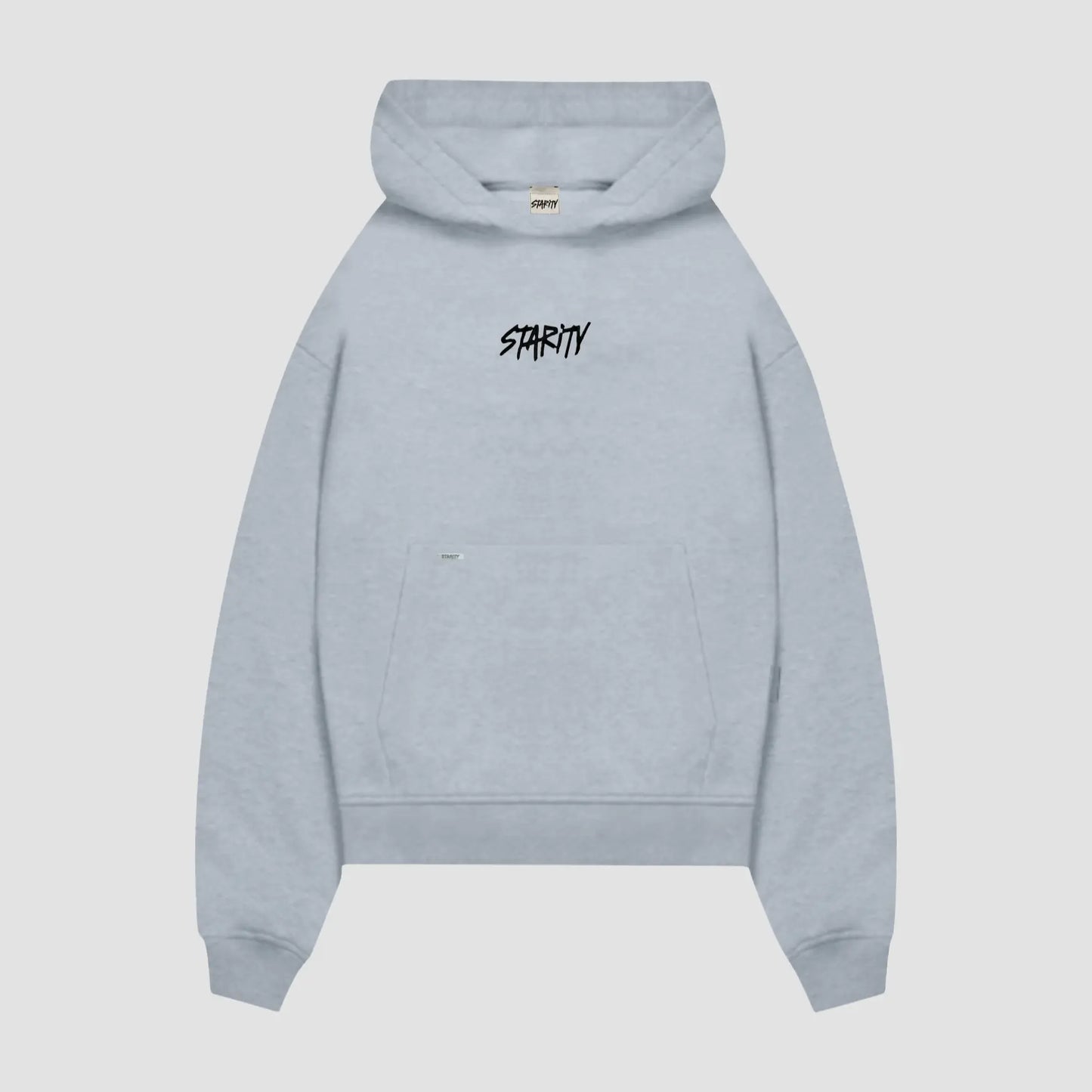 Heavyweight Hoodie Grey Melange Starity Clothing