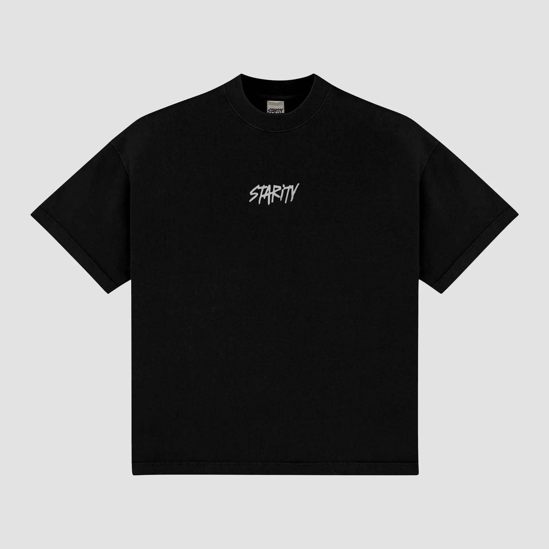 Heavy Basic T-Shirt Black Starity Clothing