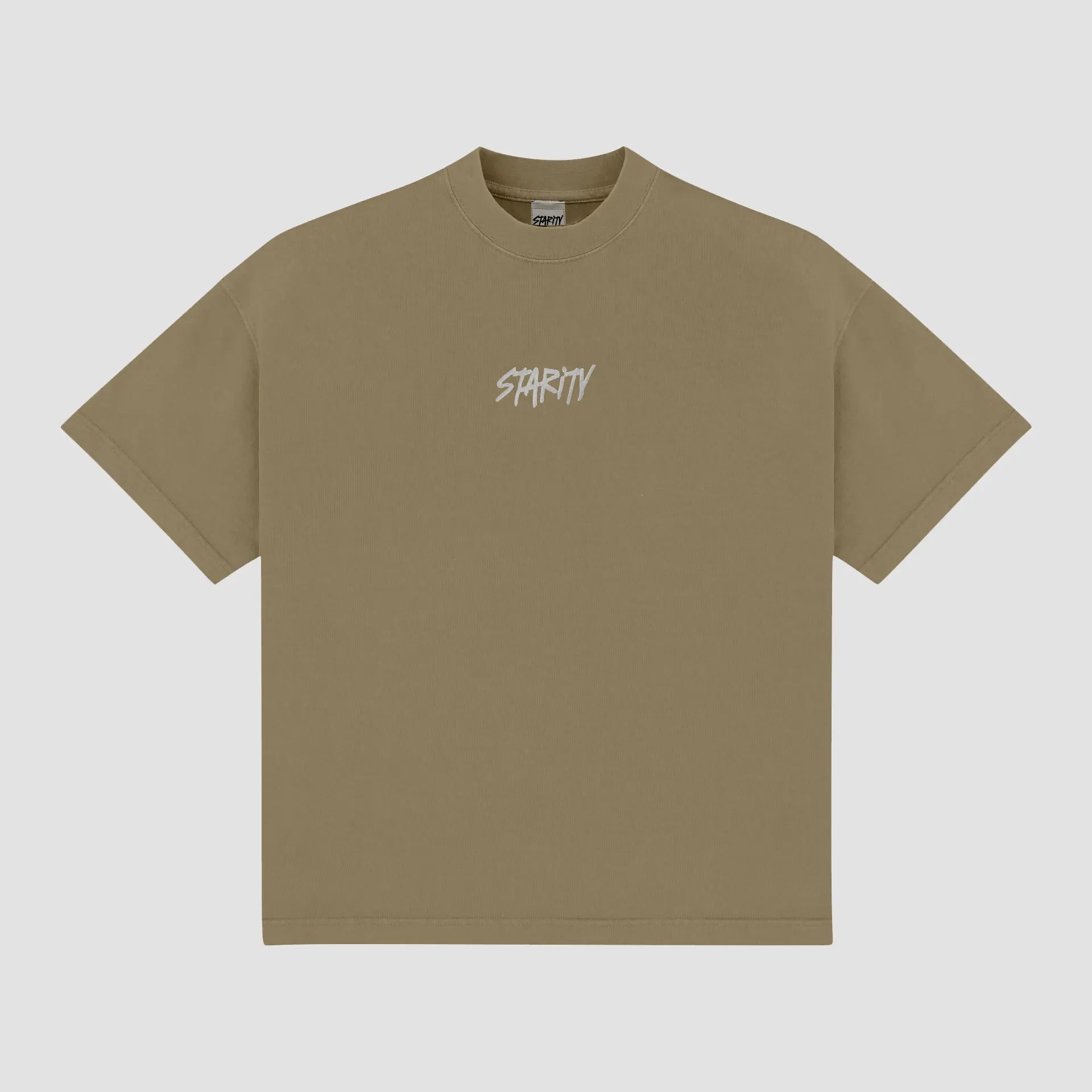 Heavy Basic T-Shirt Beige Starity Clothing