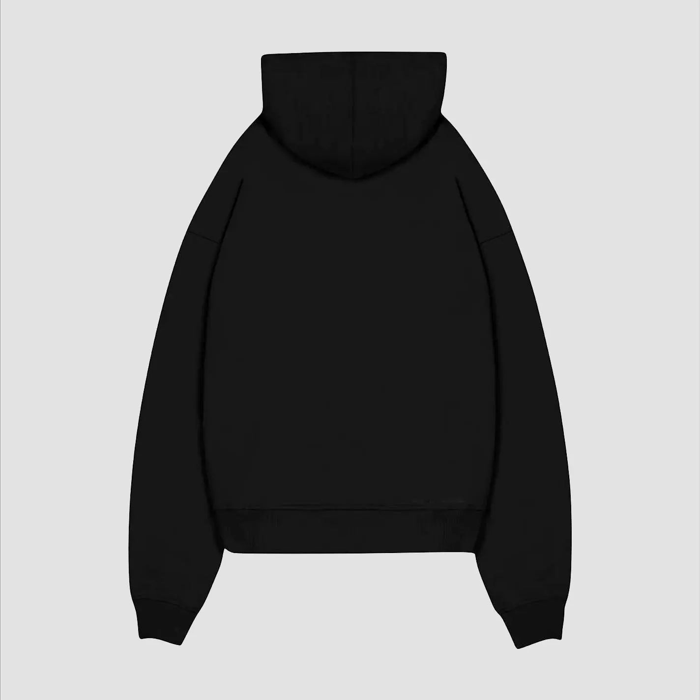Heavyweight Oversize Hoodie Black Starity Clothing